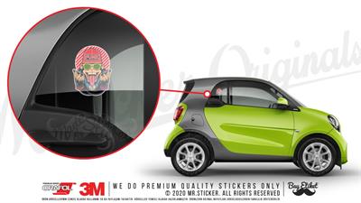 AN32 Gozluklu Maymun Etiketi