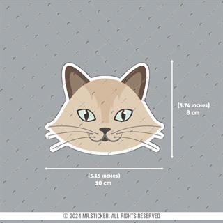 ANCT13- Birman Kedi Etiketi