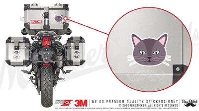 ANCT7- Gri Kedi Etiketi