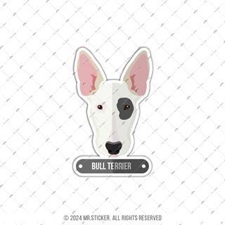 ANDG2- Bull Terrier Kopek Etiketi