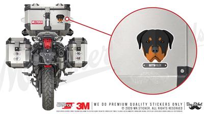 ANDG22- Rottweiler Kopek Etiketi