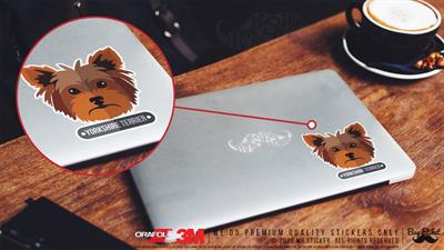 ANDG27- Yorkshire Terrier Kopek Etiketi