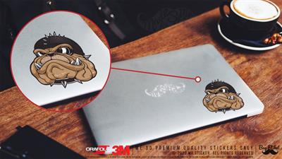 ANDG34 Metalci Bulldog Etiketi