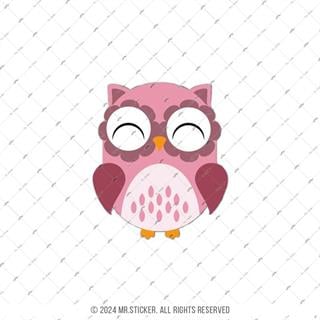 ANOW3- Pembe Baykus Etiketi