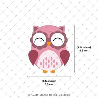 ANOW3- Pembe Baykus Etiketi