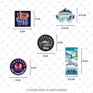 BDLS1 Küçük Boy 10lu Sticker Seti