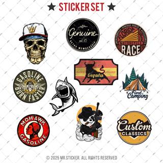 BDLS10 Küçük Boy 10lu Sticker Seti