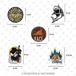 BDLS10 Küçük Boy 10lu Sticker Seti