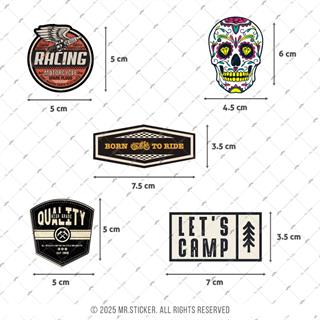 BDLS12 Küçük Boy 10lu Sticker Seti