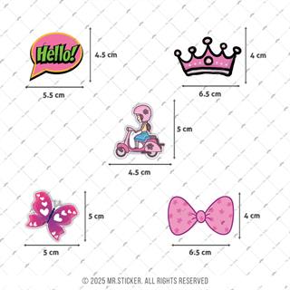 BDLS16 Küçük Boy 10lu Sticker Seti