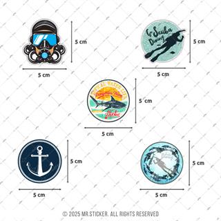 BDLS18 Küçük Boy 10lu Sticker Seti