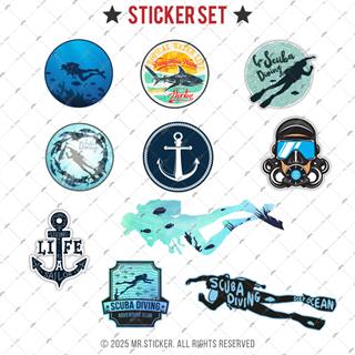 BDLS18 Küçük Boy 10lu Sticker Seti