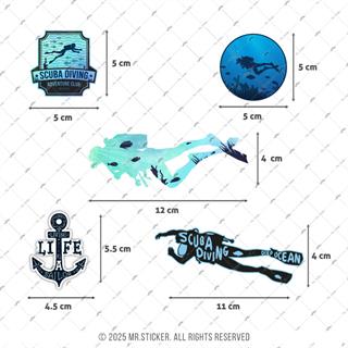 BDLS18 Küçük Boy 10lu Sticker Seti