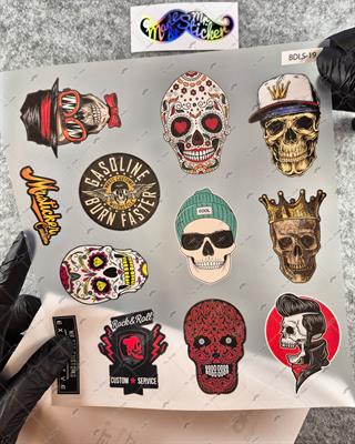 BDLS19 Küçük Boy 10lu Sticker Seti