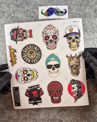 BDLS19 Küçük Boy 10lu Sticker Seti