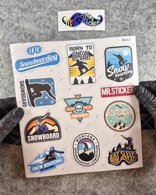 BDLS2 Küçük Boy 10lu Sticker Seti