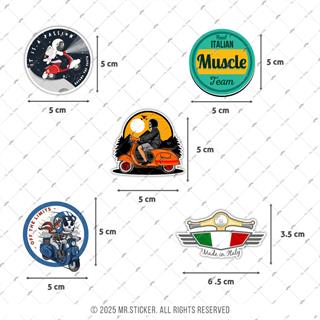 BDLS26 Küçük Boy 10lu Sticker Seti