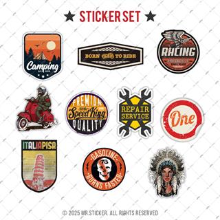 BDLS29 Küçük Boy 10lu Sticker Seti