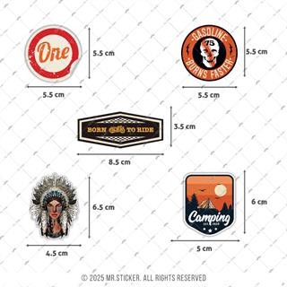 BDLS29 Küçük Boy 10lu Sticker Seti