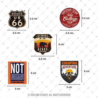 BDLS32 Küçük Boy 10lu Sticker Seti