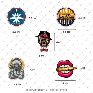 BDLS32 Küçük Boy 10lu Sticker Seti