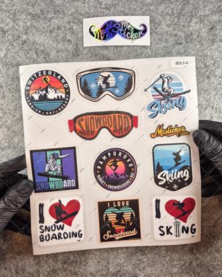 BDLS4 Küçük Boy 10lu Sticker Seti