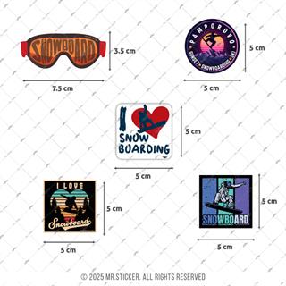 BDLS4 Küçük Boy 10lu Sticker Seti