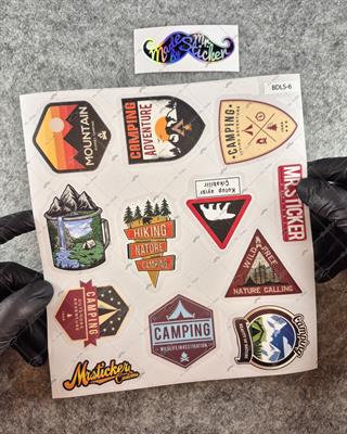 BDLS6 Küçük Boy 10lu Sticker Seti