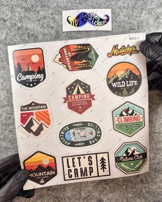 BDLS7 Küçük Boy 10lu Sticker Seti