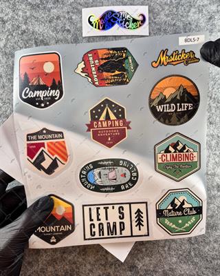 BDLS7 Küçük Boy 10lu Sticker Seti