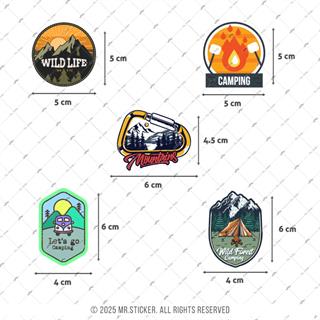 BDLS8 Küçük Boy 10lu Sticker Seti