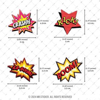 CEX16 Cizgi Roman Efekti Etiket Seti