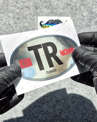 CHR27 Krom Seri Turkiye (TR) Ülke Etiketi