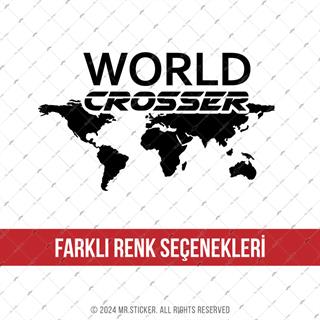 CSE1 World Crosser (Dunyayi Gezen) Yazili Etiket - Renk Seçenekli