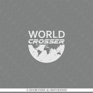CSE2 World Crosser (Dunyayi Gezen) Yazili Etiket - Renk Seçenekli