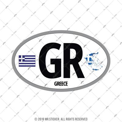 CSE21 Yunanistan (GR) Reflektif Ulke Etiketi