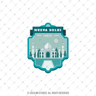 CST30 Yeni Delhi Hindistan Etiketi