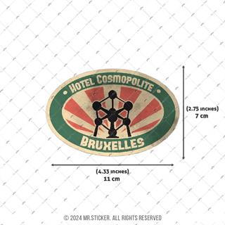 CST5 Eskitme Desenli Bruxelles Etiketi