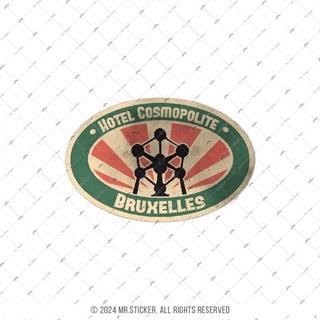 CST5 Eskitme Desenli Bruxelles Etiketi