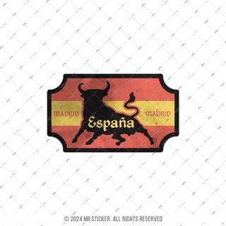CST7 Eskitme Desenli Ispanya Etiketi