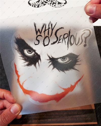 CW6 Ozel Seri - Joker Yuzu Why so Serious Etiketi