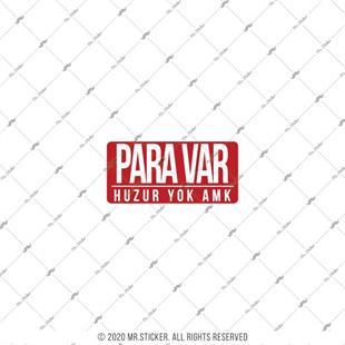 ESP45 V3 Para Var Huzur Yok Yazili Etiket