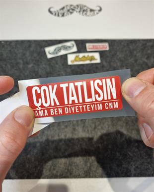 ESP52 V3 Cok Tatlisin Yazili Etiket