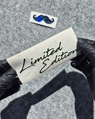 GIDW9 Karanlıkta Işıldayan Limited Edition Yazılı Etiket