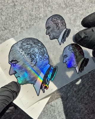 HLG109 Hologram Ozel Seri Ataturk Cizgi Calisma Set