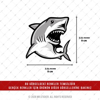 HLG115 Hologram Köpek Balığı Etiket