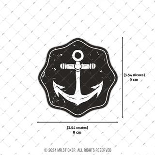 NAU11 Retro Siyah Capa Etiketi