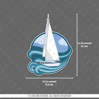 NAU12 Yelkenli Tekne Etiketi