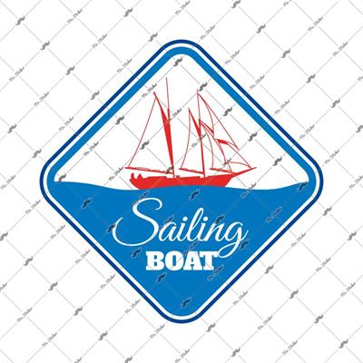 NAU13 Yelkenli Tekne Etiketi