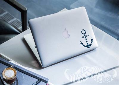 NAU4 Lacivert Cizgili Capa Etiketi
